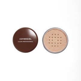 COVERGIRL Professional Loose Finishing Powder, Translucent Light Tone, Sets Makeup, Controls Shine, Won't Clog Pores, 0.7 Ounce (Packaging May Vary)