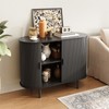 ONBRILL Sideboard Buffet Cabinet with Storage, 40" Storage Cabinet with