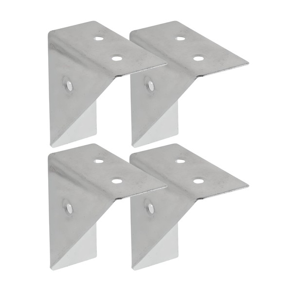 Gedotec Corner Connectors Made of Steel, Pack of 4, NOOK