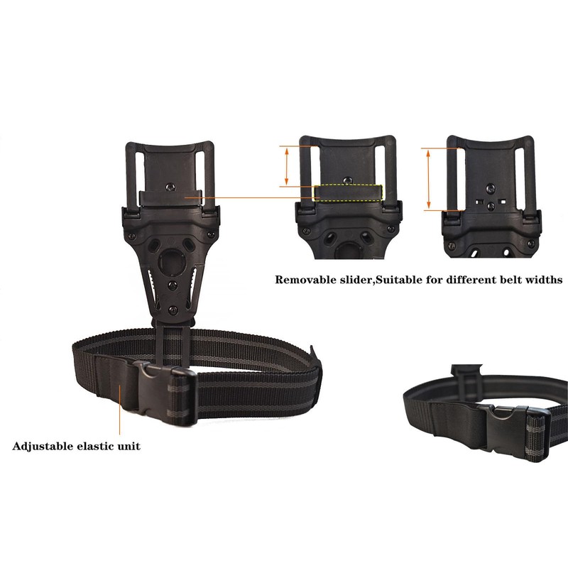 Drop Leg Adapter Adjustable Drop Leg Mount Platform Polymer Leg