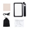 Sonew 4 x Reading Magnifier with Light for Seniors, Large,