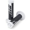 Pro Taper Clamp On Grips - 1/2 Waffle (White/Black)