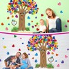 103 Pieces Classroom Tree Bulletin Board Set Bulletin Board Hearts
