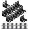 Alainny 20PCS Corner Bracket for Wood, Small L Brackets, Brace,