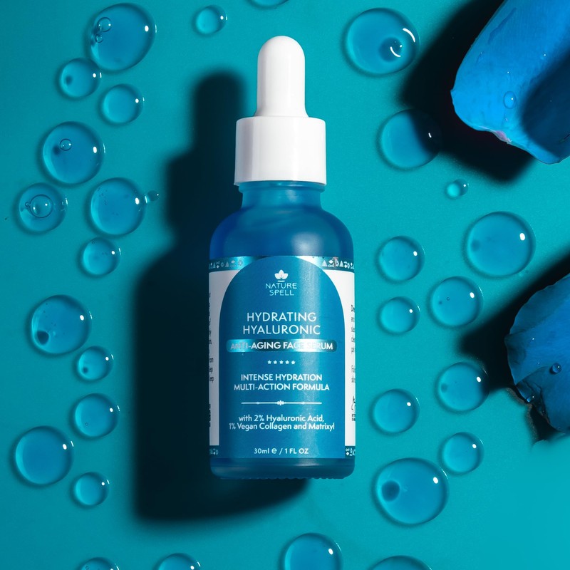 Nature Spell 2% Hyaluronic Acid Face Serum, Long-Lasting Hydration &