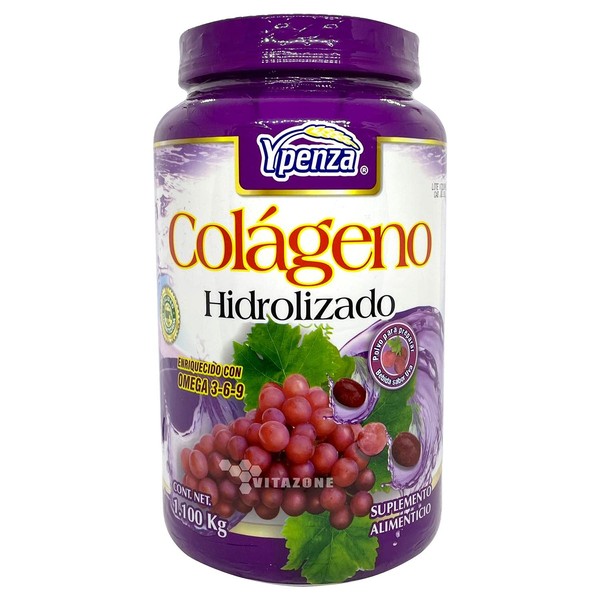 Colgeno Hidrolizado Uva 1.1 kg Ypenza - Producto Original de