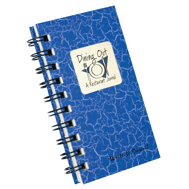 Write it Down series by Journals Unlimited, Guided Journal, Dining