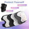 Knee Pads Elbow Pads with Wrist Guards Protective Gear Set