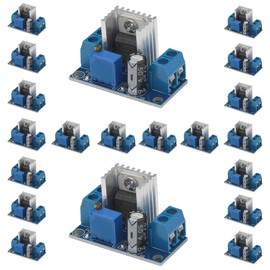 20pcs LM317 DC-DC Adjustable Power Supply Board 4.2-40V to 1.2-37V Converter Buck Module Adjustable Linear Voltage Regulator