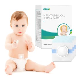 Baby Belly Navel Patches, Cotton Pads for Baby Belly Button Hernia, Infant Essentials Must Haves (14 Pieces)