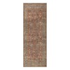 Bloom Rugs Washable Non-Slip 10 ft Runner - Terracotta/Mustard Traditional