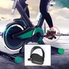 Exercise Bike Pedal Straps, 12.2in Heavy Duty Adjustable Length Universal Pedal Strap, and Widened Straps for Spinning