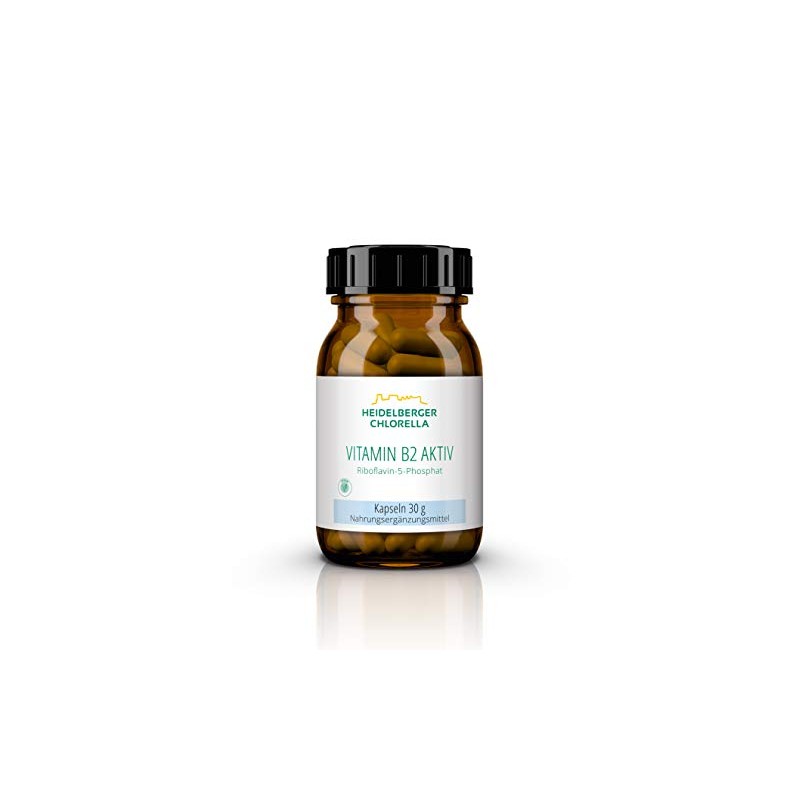 Heidelberger Chlorella Vitamin B2 active capsules, 30 g