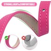 ChengFu XXS Dog Collar Teacup Dog Collars, Orange Dogs Collars,