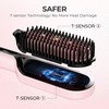 TYMO Hair Straightener Brush - Upgraded Ionic Plus Straightening Brush