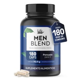 Multivitamínico Para Hombre 180 Cápsulas Sin Sabor Suplemento Alimenticio | LIFE360+