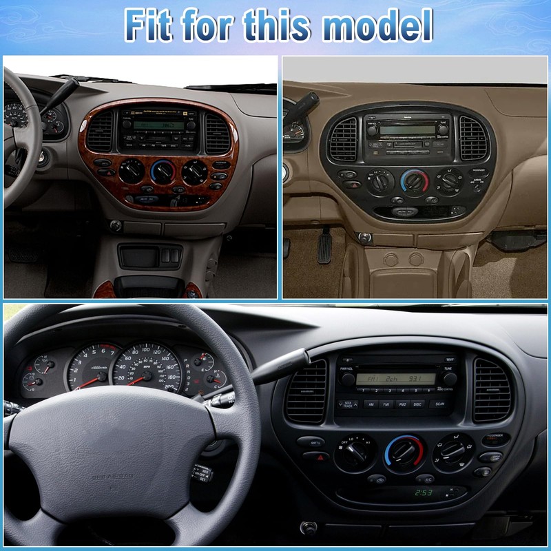 Slakerbe Android 14 Double Din Car Stereo Upgrade Radio for