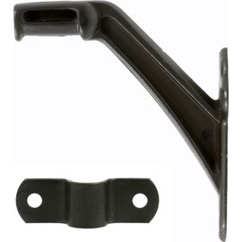 Delaney Hardware 406159- Heavy Duty Hand Rail Bracket, Satin Nickel