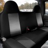 SAPUBK Custom-Fit Front Bench Seat Cover with Molded Headrests Replace
