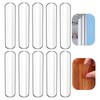 10 piezas, protectores de pared, tope de puerta, parachoques para