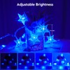 Minetom Blue Star String Lights Plug in - 33 ft