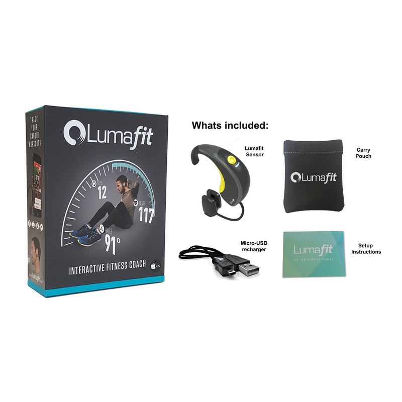 Lumafit Interactive Coach Wearable Fitness Technology System for iOS Devices