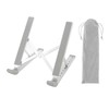 Laptop Stand Foldable Adjustable Design Aluminum Alloy Hollowed Out Laptop