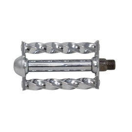 Fenix Square Twisted Lowrider Bike Pedals, 9/16", Chrome