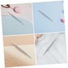 Outanaya 4pcs Stainless Steel Cuticle Remover Tool Portable Nail Dotting