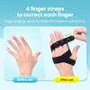 DrFinger Finger Ulnar Deviation Splint Brace, Finger Joint Deviation Orthopedic