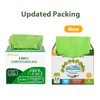 GreFusion 2.6 Gallon Compostable Trash Bags, 100 Count, Extra Thick
