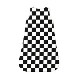 Figtihw Black White Checkered Baby Sleep Sack Toddler Wear Blanket Soft Sleeping Bag For Infant Unisex Girls Boys Small