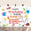 Happy Housekeeping Week Backdrop Thank You for All You Do