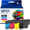RumbaRex SP01 SP-1 Sublimation Ink Cartridge 4-Pack SP01BKS SP01CS SP01MS