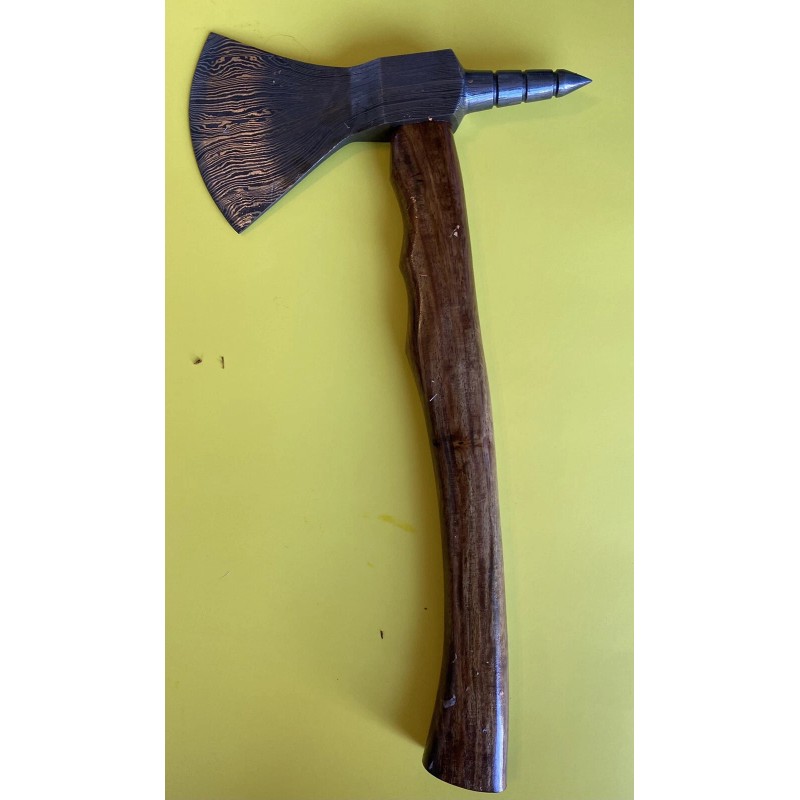 ZH Special Damascus Steel Handmade Hand Forged Axe ZH41 Roofing/tomaha