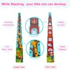 Beeqoo Animal Sorting and Stacking Blocks - Educational ABC &