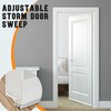 Pickmesh 4 Pcs 36 Inch Adjustable Storm Door Bottom Sweep