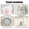 Paper Towel Holder, No Drill 180 Degree Rotatable Towel Rack