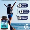 NEW AGE Omega 3 Fish Oil 2500mg Supplement Non GMO