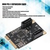 Mini PCi E to 2 Port SATA Expansion Card 6Gbps