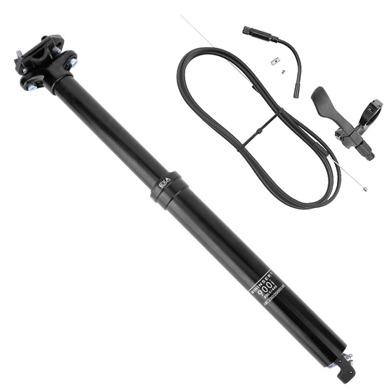 30.9mm Mountain Cycling Seatpost with Adjustable Height Cable Controlled Hydraulic