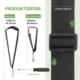 Carrying Strap Brush Cutter Universal Adjustable Shoulder Strap Brush Cutter Strap for Leaf Blower Brush Cutter Edge Cutter