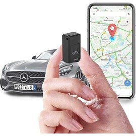 GoPlay AU GPS Tracker for Car, Real-Time Magnetic Tracking Device, Long Standby Mini Vehicle Tracker Device, GSM SIM Required, No Subscription Fee