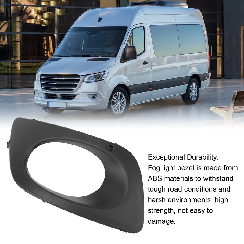 Front Bumper Fog Light Bezel Scratch Resistant Fog Lamp Trim