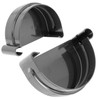Bryza Gutter End Piece Plug Right Gutter End Piece Half