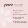 Foot Petals womens Scalloped Ball of Foot Cushion, Black Iris,