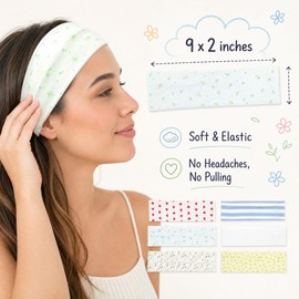Yoga Headbands for Women Boho Floral Headbands