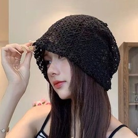 무히 통기성 얇은 니트 비니 모자 Muhi Breathable Thin Knit Beanie Hat