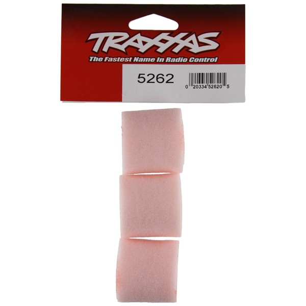 Traxxas 5262 High-Volume Air Filter and Pre-Filter Foam Inserts for TRX 2.5, 2.5R, and 3.3 (set of 3)