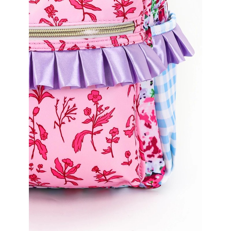 Yawoo Haan Colorful floral backpack